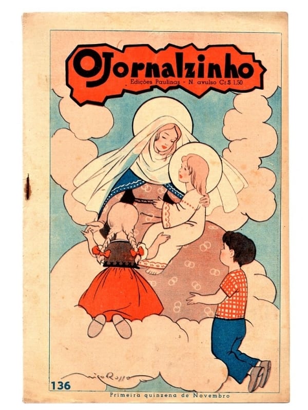 Hq O Jornalzinho - Nº 136 - Edições Paulinas - Anos 50