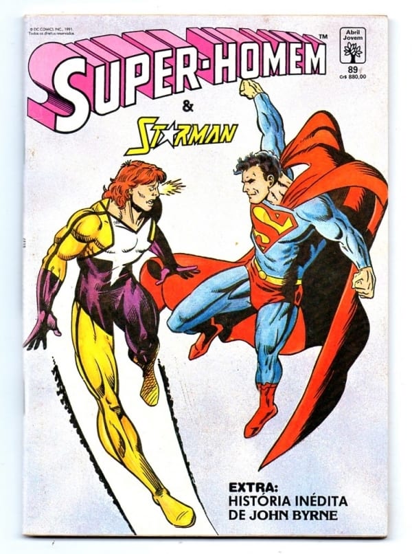 Hq Super Homem Starman No 89 Abril Jovem 1991