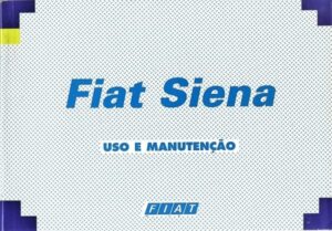 Manual do Proprietario Fiat Siena - 2000
