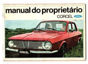 Manual Do Proprietario Ford Corcel - 1968