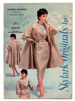 Revista de Moda - Catalogo de Vendas - Skylark Originals Inc - Fashion Magazine - USA anos 60