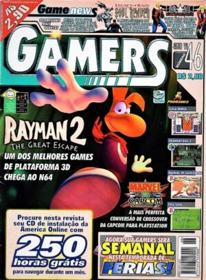 Revista Gamers - Ano 6 - N° 46 Editora Escala