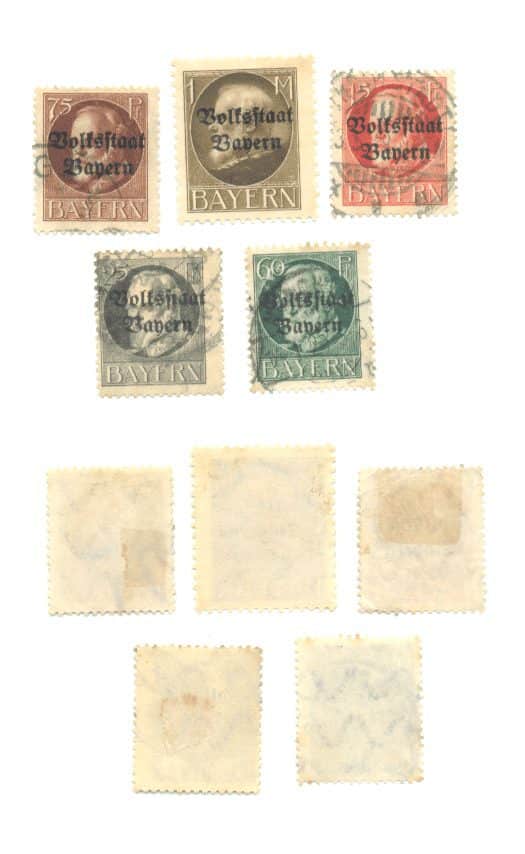 SELOS DA BAVÁRIA LOTE 19.