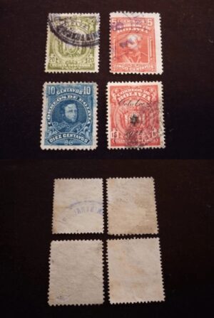 SELOS DA BOLÍVIA LOTE 04 .