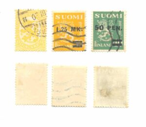 SELOS DA FINLÂNDIA LOTE 13.
