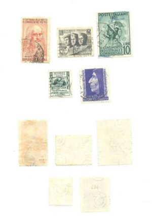 SELOS DA ITÁLIA LOTE 32A .