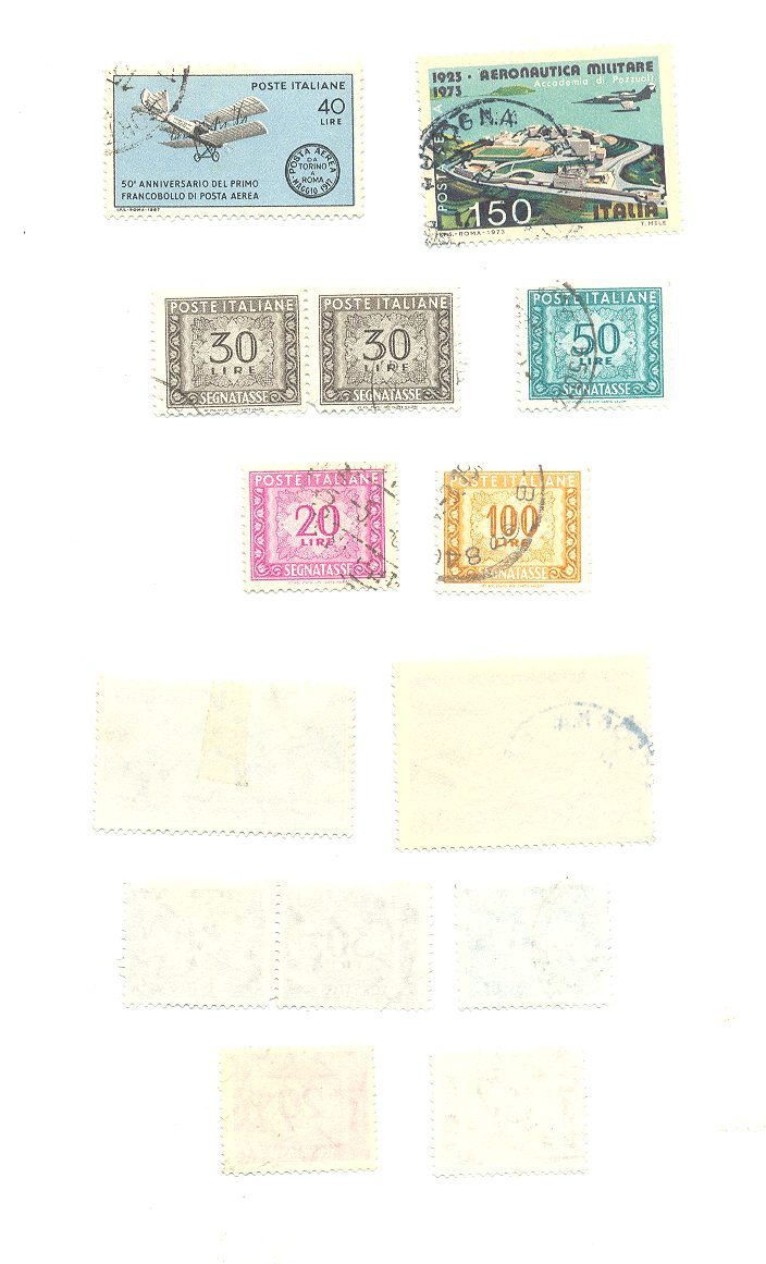 SELOS DA ITÁLIA LOTE 41 .