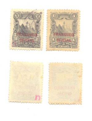 SELOS DA NICARÁGUA LOTE 17.