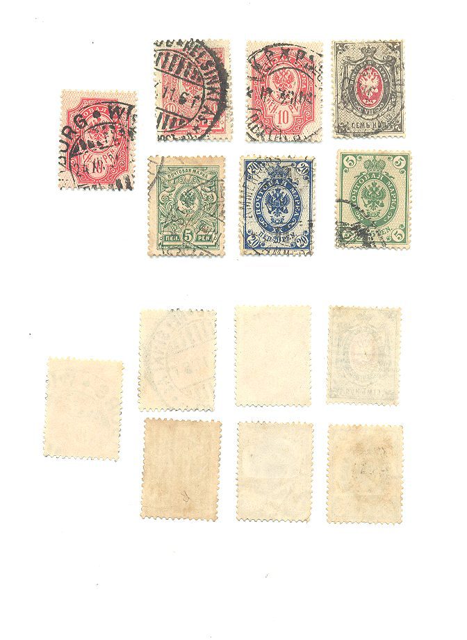 SELOS DA RUSSIA LOTE 06.