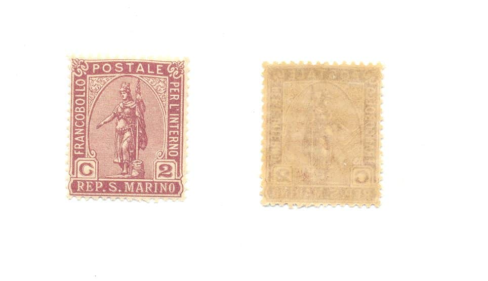 SELOS DE SAN MARINO LOTE 01 .