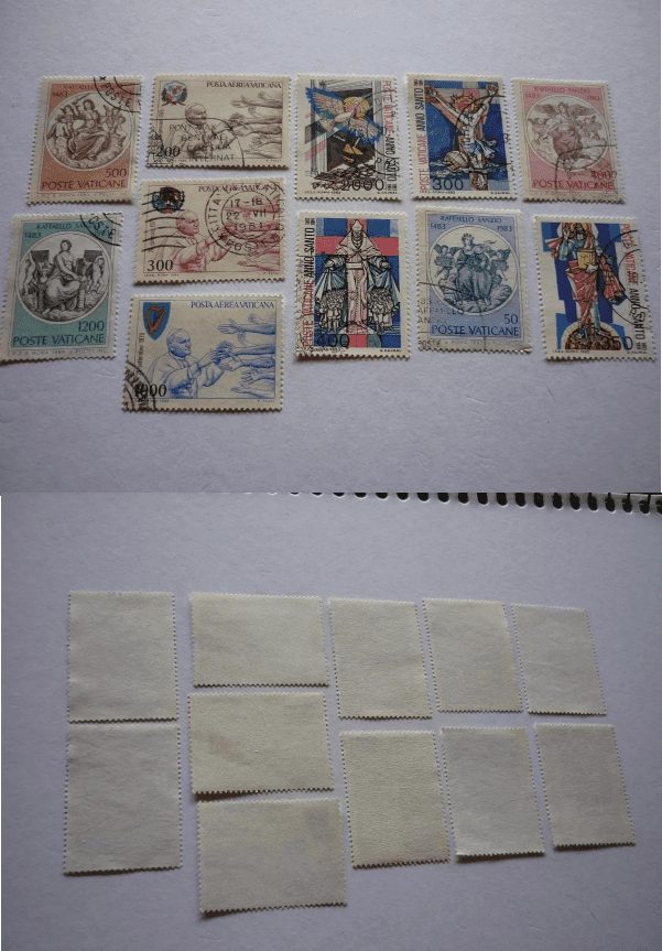 SELOS DO VATICANO LOTE 33 .