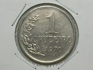 1 Cruzeiro - 1970 / Flor de cunho / cod. 320.1