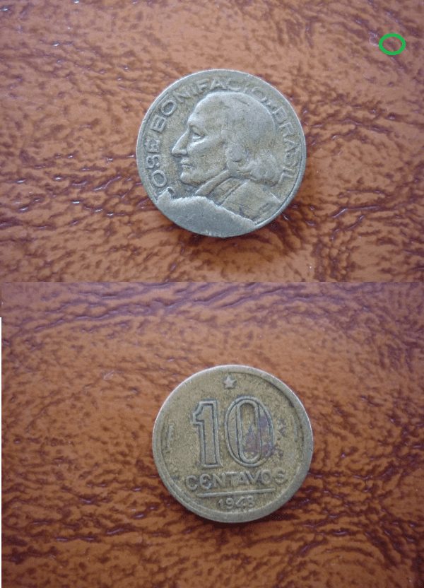 10 cent. 1948 sobra de metal 16733 Casa do Colecionador