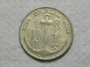 100 Réis - 1938 / Tamandaré / Flor de Cunho / cod.330
