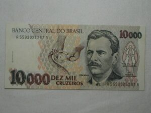 10.000 Cruzeiros C-224 - Vital Brasil / Flor de Estampa / 21287