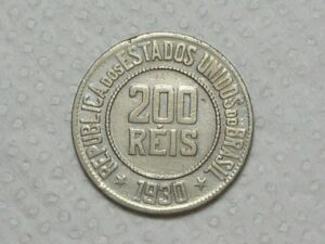 200 Réis - 1930 / Niquel / Mbc/S / cod. m