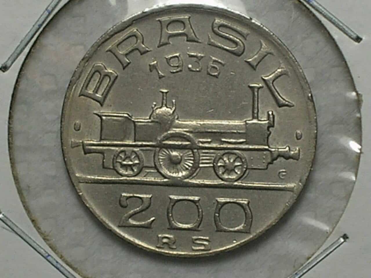 200 Réis - 1936 / Maua / Flor de Cunho / cod 330