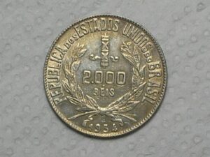 2.000 Réis - 1934 / Soberba / Prata / cod. 950.2