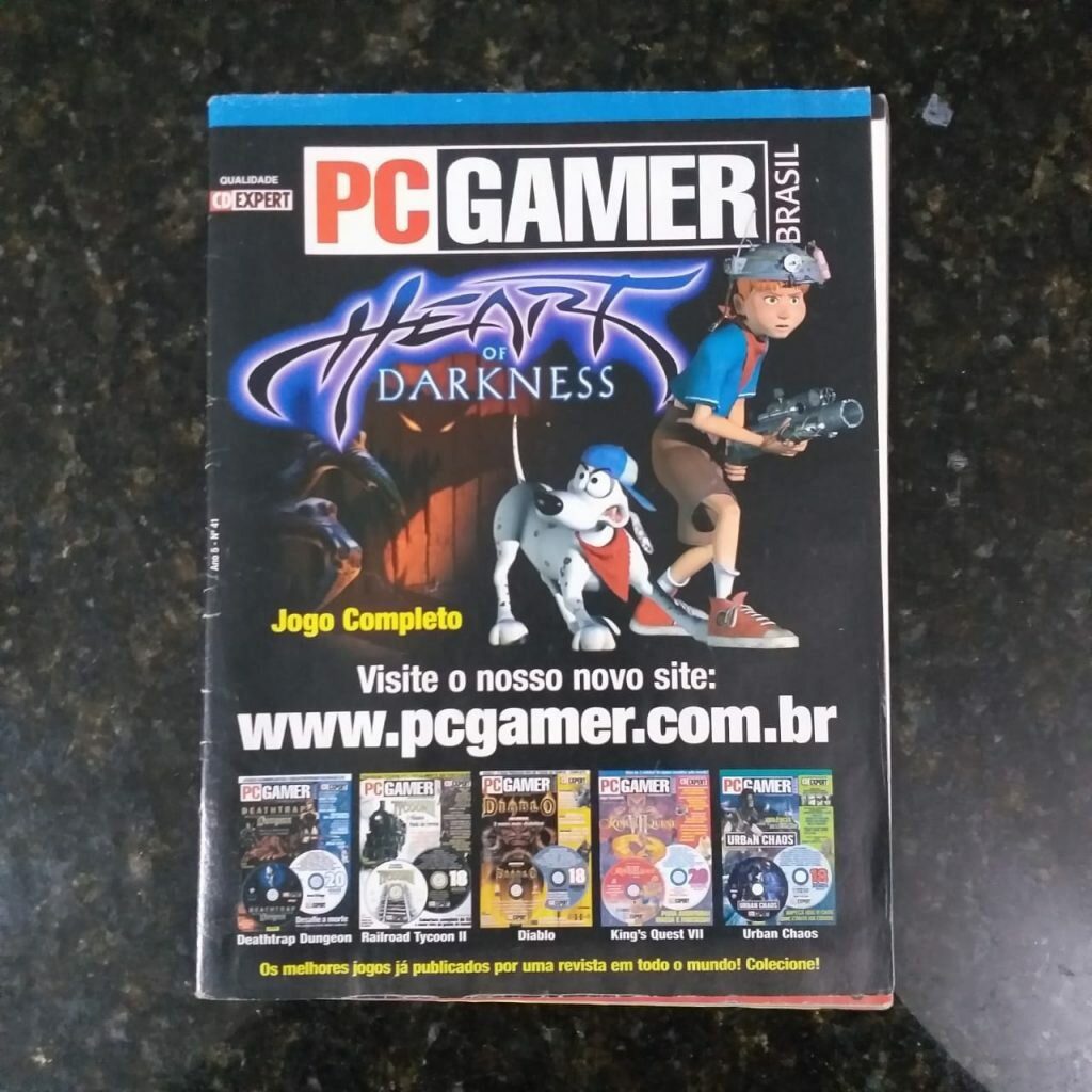 Revistas De Jogos Para Computador (PC) - Usadas