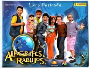 Album de Figurinhas Alegrifes e Rabujos - SBT - Televisa - Panini - Incompleto - 2004