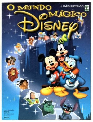 Album de Figurinhas O Mundo Mágico Disney - Incompleto - Editora Abril - 2003