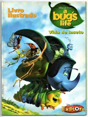 Album de Figurinhas Vida de Inseto - Incompleto - Disney Explora - 1999