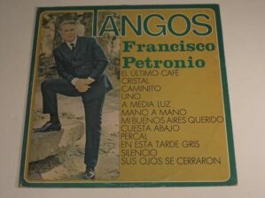 Álbum Vinil Disco - Tangos - Francisco Petronio - Sucessos parada 1973 / 1983