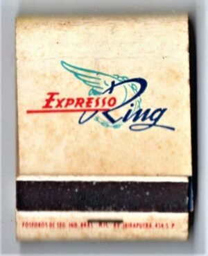 Caixa De Fosforos - Expresso Ring - Transporte Ultra Rápido - Anos 50