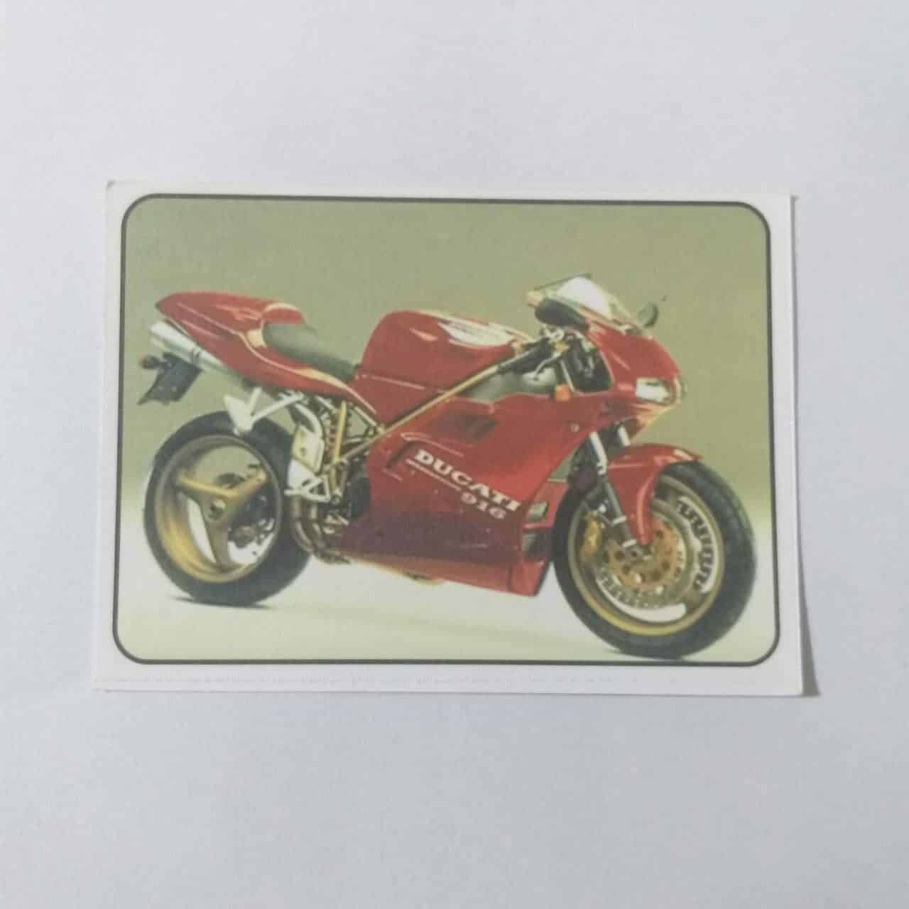 Calendário de Bolso (Tema Moto) Ano 2004 - Ducati 916
