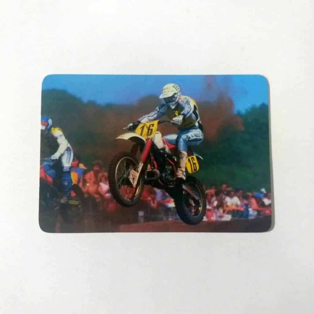 Calendário de Bolso (Tema MotoCross) Ano 2004