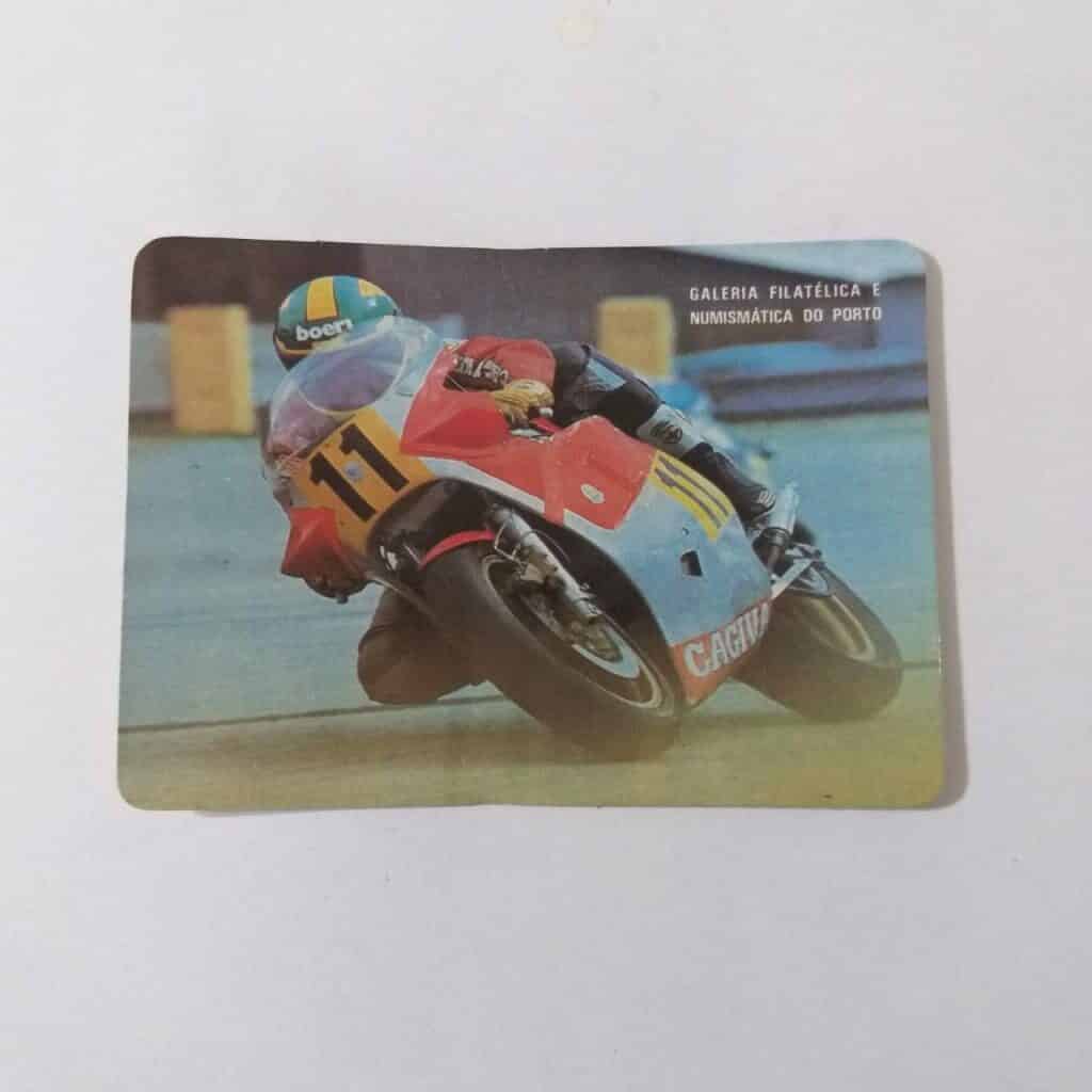 Calendário de Bolso (Tema Motovelocidade) Ano 1985 - Calendário Estrangeiro (Portugal)
