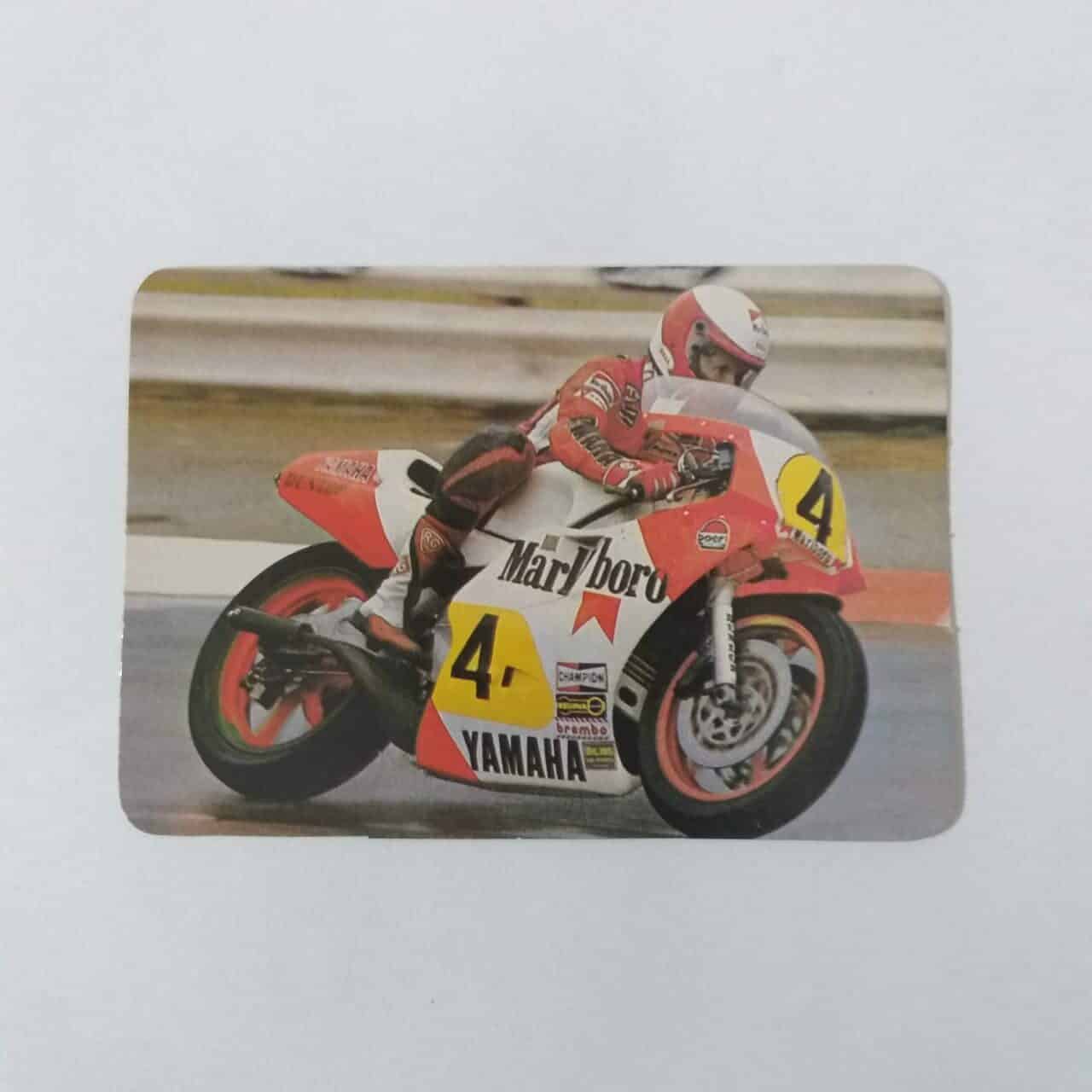 Calendário de Bolso (Tema Motovelocidade) Ano 1988 - Calendário Estrangeiro (Portugal)