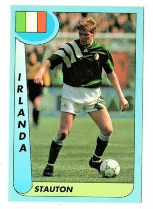Card Copa Do Mundo de Futebol 1994 - Multi Editora - N° 186 - Irlanda - Stauton