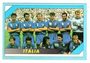 Card Copa Do Mundo de Futebol 1994 - Multi Editora - N° 205 - Itália - Time