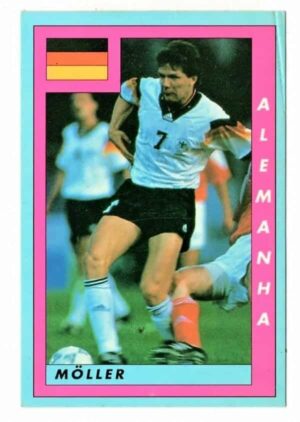 Card Copa Do Mundo De Futebol 1994 Multi Editora N 33 Alemanha Moller