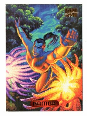 Card Fleer - Marvel MasterPieces 1994 - Nº 81 - Namor