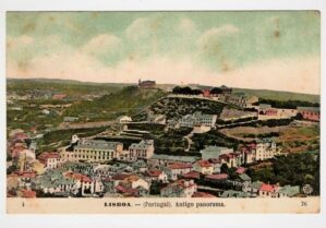 Cartao Postal Antigo - Portugal - Lisboa - Antigo Panorama - Anos 1900