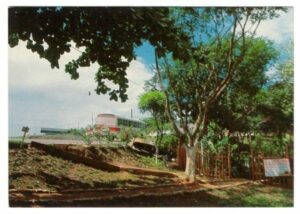 Cartao Postal - Cabana do Lago Azul com Rodoviaria - Gandu - Bahia - Anos 1970 - Cluposil
