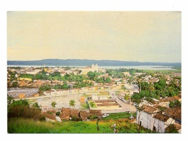 Cartao Postal - Vista Parcial da Cidade ( 2 ) - Maragogipe - Bahia - Anos 1970 - Cluposil