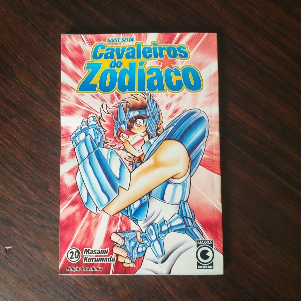 Cavaleiros do Zodíaco (Saint Seiya) Nº 20 (Editora Conrad) Junho 2002 (Mangá)