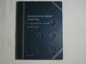 Coin Folder Para Colocar Moedas De Quartes em prata De 1932 Até 1945