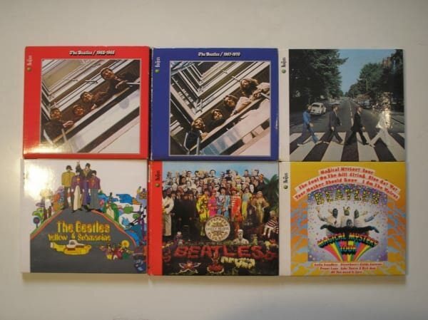 Coleção 6 CD's The Beatles - Originais - diferentes - Sucessos da época