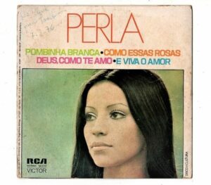 Disco - Compacto Duplo - Perla - Pombinha Branca - Vinil - Anos 70