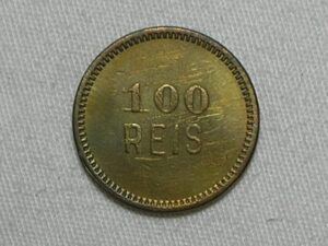 Ficha 100 Réis Em Mercadorias, Décadas De 10/20/30/40