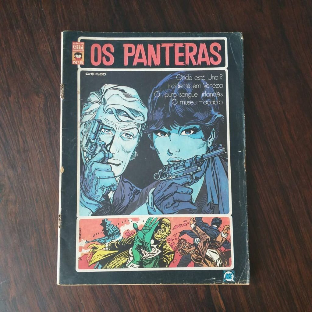 Gibi Especial Nº 05 - Os Panteras (Editora Rio Gráfica - RGE) Setembro 1975 (HQ)