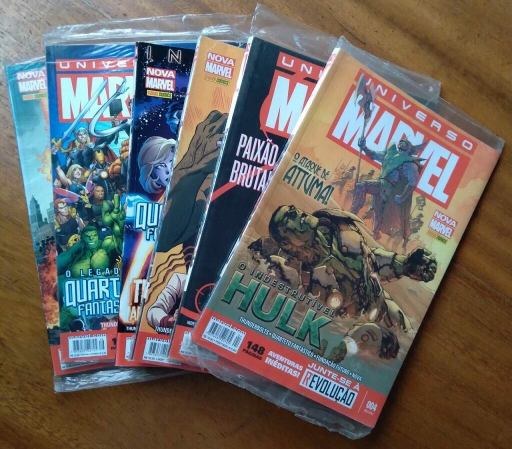 Gibi Panini Universo Marvel / valor unitario