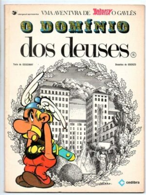 Hq - Asterix - O Delirio dos Deuses - Cedibra - 1971