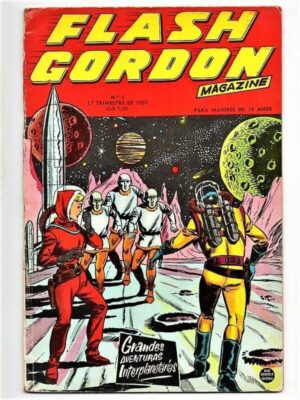 Hq Flash Gordon Magazine - Nº 5 - Rge - 1957