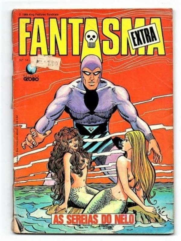 Hq Gibi Fantasma Extra Nº 14 - Editora Globo - 1989 - Formatinho