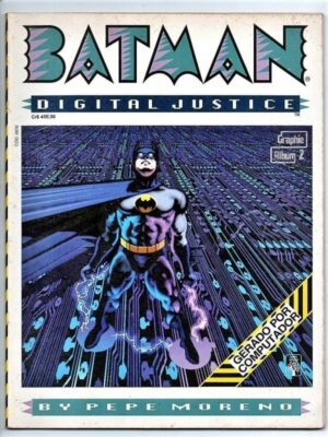 HQ - Gibi - Graphic Album - Batman Digital Justice - Numero 02 - Editora Abril Jovem - 1990